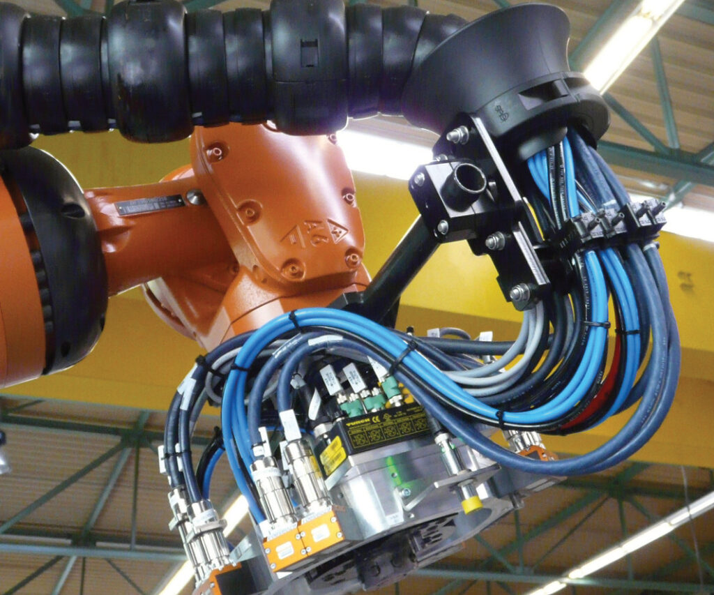 Cables para robots industriales