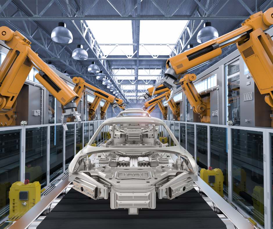 Robotica en la fabricación de automóviles